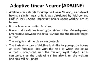 Artificial neural networks | PPTX