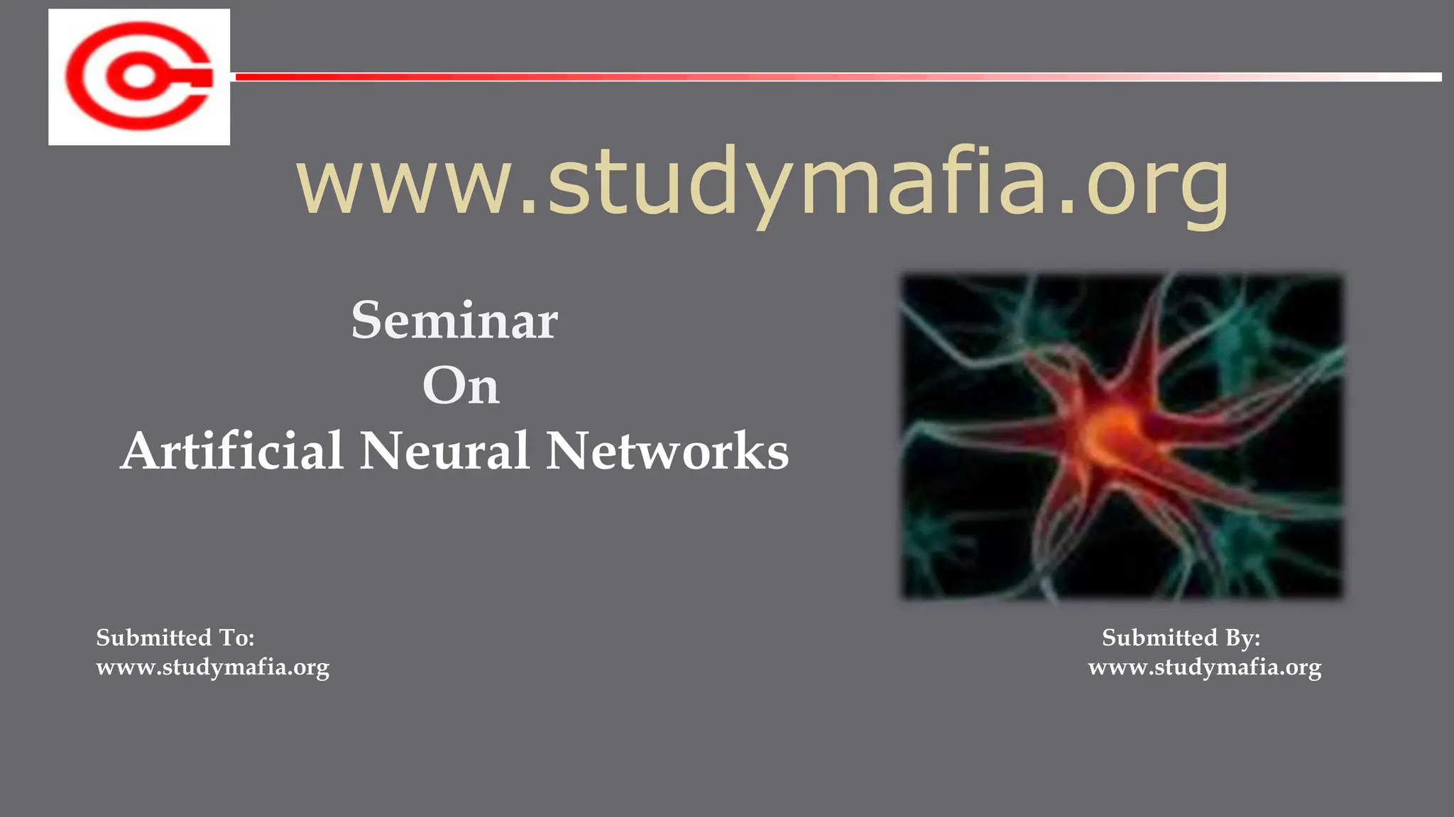 Artificial Neural Networks ppt.pptx for final sem cse | PPT