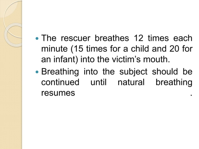 Artificial respiration | PPTX
