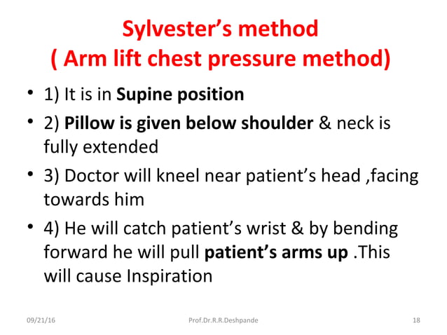 Artificial respiration | PPT