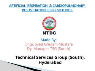 Artificial Respiration and CPR methods.pptx