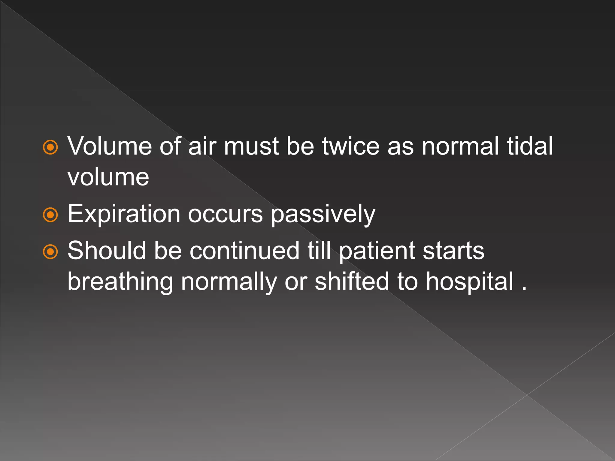Artificial respiration & cpr | PPTX