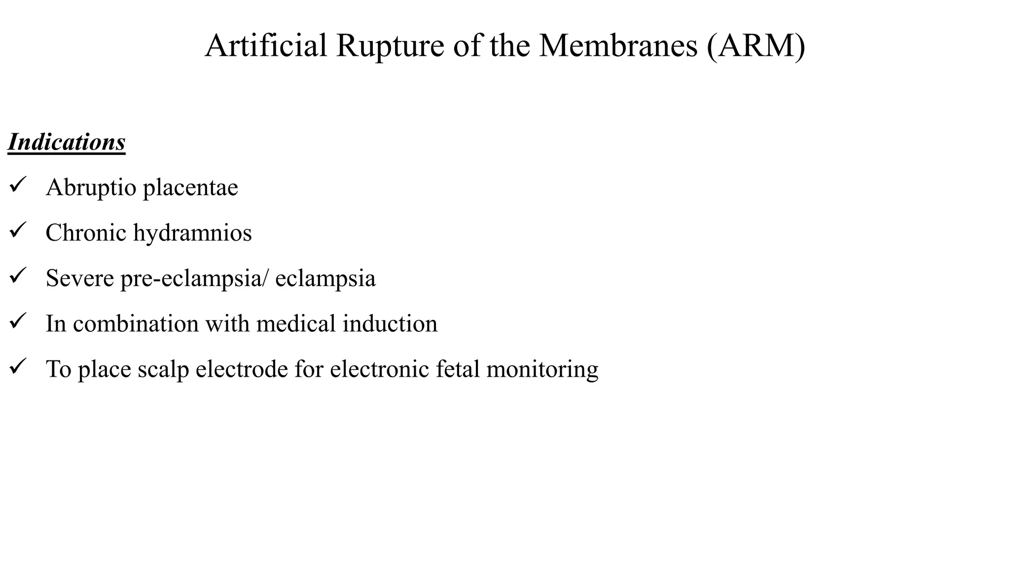 Artificial Rupture of Membrane during labor.pptx