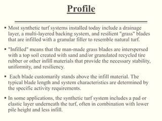 Artificial turf | PPTX