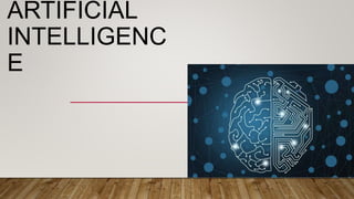 Artificial intelligence | PPTX