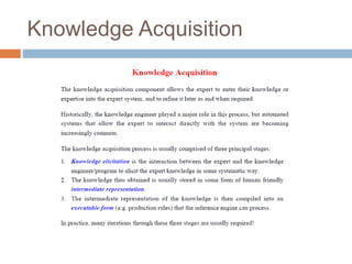 Knowledge Acquisition
 