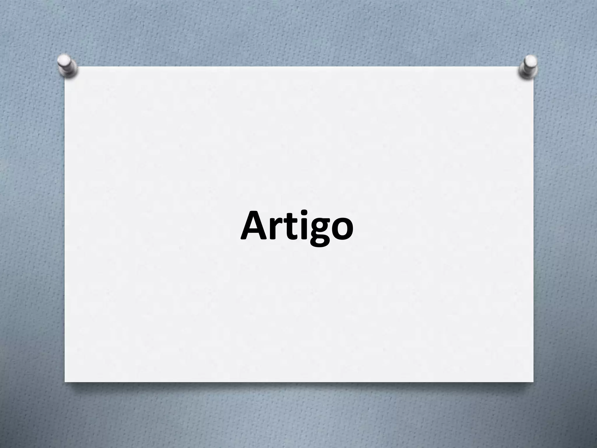 Artigo
 