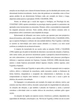 O Estudo das Emoções e a Teoria da Complexidade
