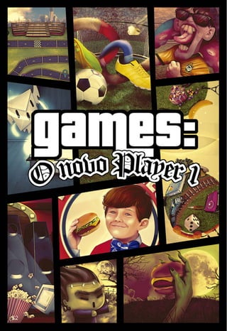 A 
lgumasveteranasdeguerra
comoatelevisãoeorádiojá
perderam espaço para uma
não tão novata internet e
continuarão com perdas
signiﬁcativas se não convergirem para for-
matos mais interativos de comunicação. O
cinema estanca em crescimento, não tanto
pela pirataria, como é natural imaginar, mas
pela preferência cada vez maior das pessoas
por linhas de história mais longas, que pro-
porcionam maior profundidade com as per-
sonagens e podem desenrolar os roteiros de
forma mais compassada. Não é à toa que nos
últimos anos os seriados tiveram um cresci-
mento expressivo no hábito de consumo do
público ao redor do mundo, o que chamou
a atenção de Hollywood e trouxe produções
mais elaboradas com diretores do nível de
David Fincher e Martin Scorsese e atores
consagrados como Kevin Spacey, Danny
DeVito e Robin Williams.
Agora, olhe ao redor! Qual veículo de co-
municação entrega uma experiência com
níveis de atenção elevados, alto engajamento
e possibilidade sem precedentes de envolvi-
mento profundo com o storyline? Um meio
longe de ser passivo e que conta com a par-
ticipação do público como preceito? Que
tem um mercado altamente lucrativo e uma
audiência expressiva? Onde se encontram as
maiores inovações em termos de interface
de usuário e conectividade?
É oﬁcial: a indústria dos games rende mais
que a indústria do cinema. Para falar a ver-
dade, é mais lucrativa que todas as indús-
trias relacionadas ao entretenimento. Não
acredita? Vamos olhar os fatos. Os games
Grand Theft Auto V e Call of Duty: Ghosts
chamaram a atenção dos mercados não pe-
las campanhas de mídia mundiais, inovação
em jogabilidade ou mesmo pelos gráﬁcos. O
que chamou a atenção de muita gente por
aí foi a renda que esses games geraram em
tão pouco tempo. Em setembro de 2013, o
GTA V faturou US$ 800 mil nas primeiras
24 horas de lançamento e US$ 1 bilhão em
3 dias, quebrando 7 recordes do Guinness
World Records.
Além de ter conquistado a posição do jogo
com vendas mais rápidas da história, levou
um outro título que mostra a maturidade
desse mercado: a maior receita gerada por
um produto de entretenimento em 24 ho-
ras. Sim, mais que qualquer ﬁlme, programa
de TV, livros e sim, mais que o álbum 1 dos
Beatles. Impressionante, porém longe de ser
uma surpresa, já que essa tendência tem se
repetidonosúltimosanos.Vamoscolocarem
perspectiva com algumas comparações:
Se você ainda não
considerou associar
sua marca aos
ambientes imersivos
e storylines ricos dos
games modernos,
continue lendo. Você
vai mudar de ideia.
33
digi_revista_v7.indd 33 06/01/15 5:00 PM
 