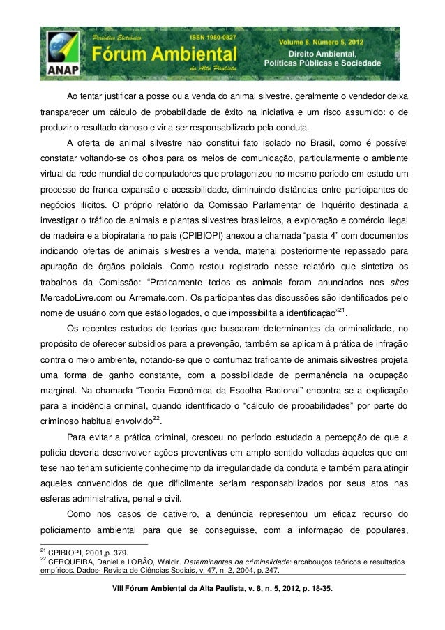 Artigo de trafico