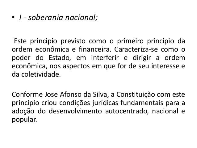 Artigo 170 constituicao federal