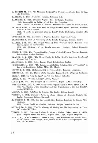 Artigo científico. candomblé