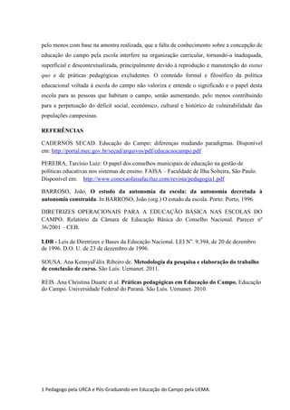 Artigo científico   tcc educação do campo (júnior)