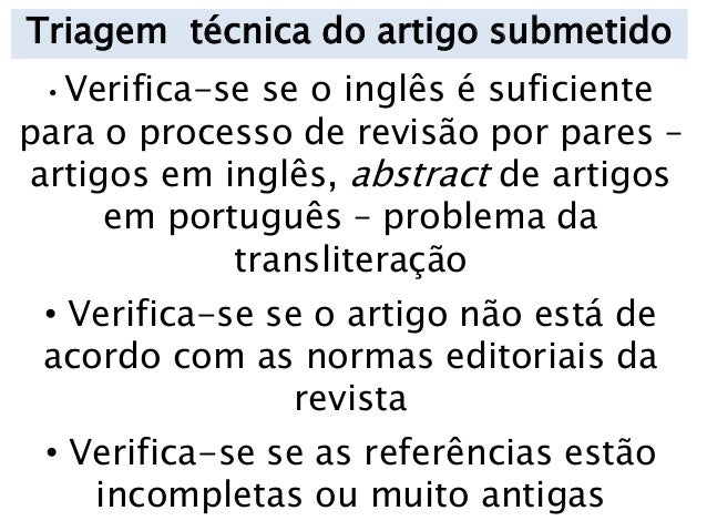 Resumo de um artigo cientifico