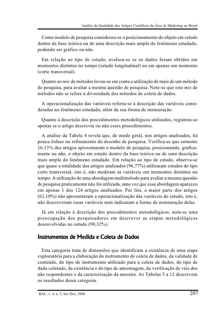 Artigos cientificos marketing