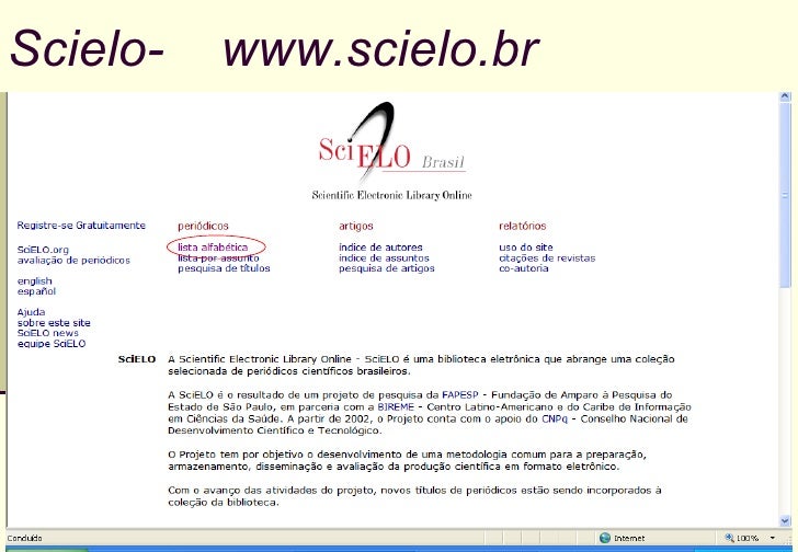 Scielo artigo cientifico