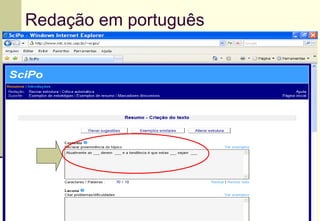 Redação em português 