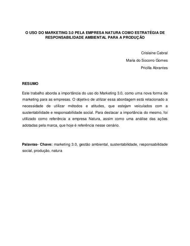Artigos cientificos marketing