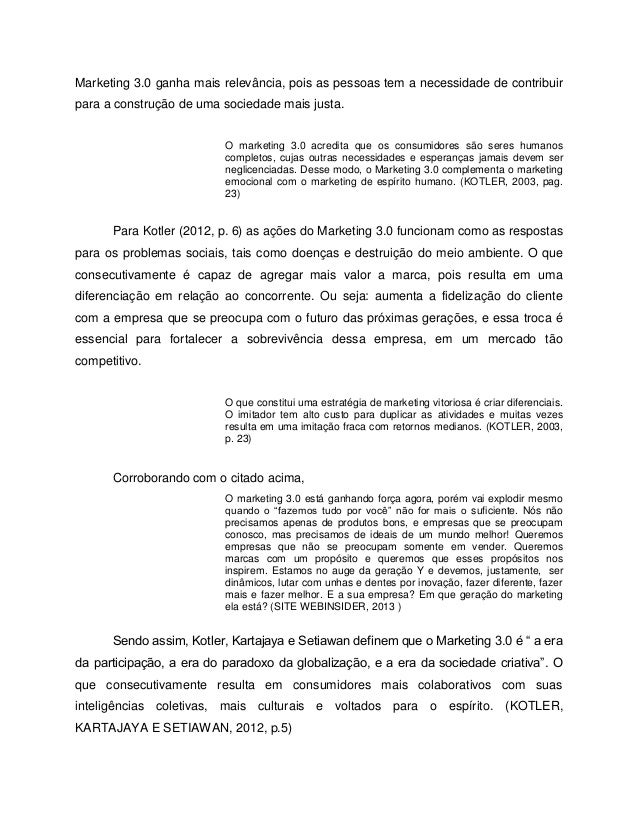 Artigos cientificos marketing