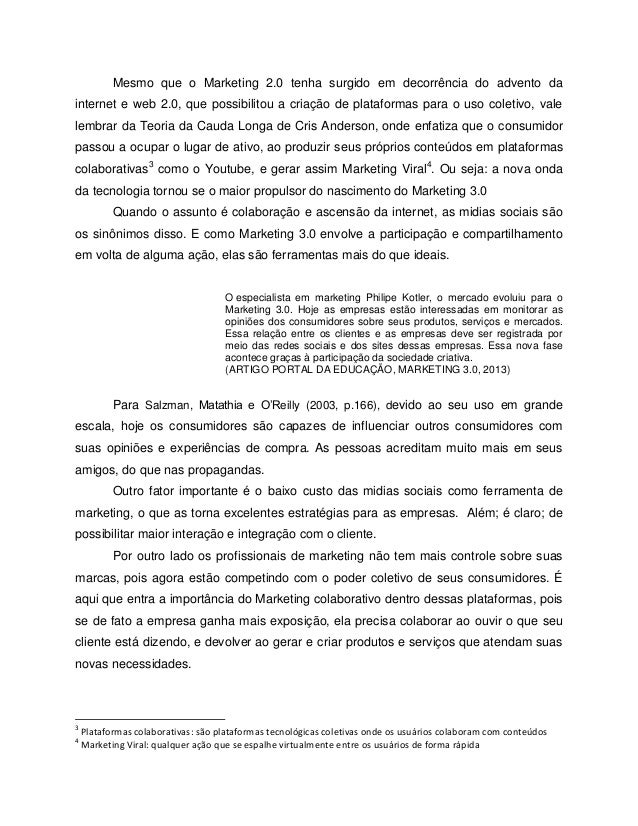 Artigos cientificos marketing