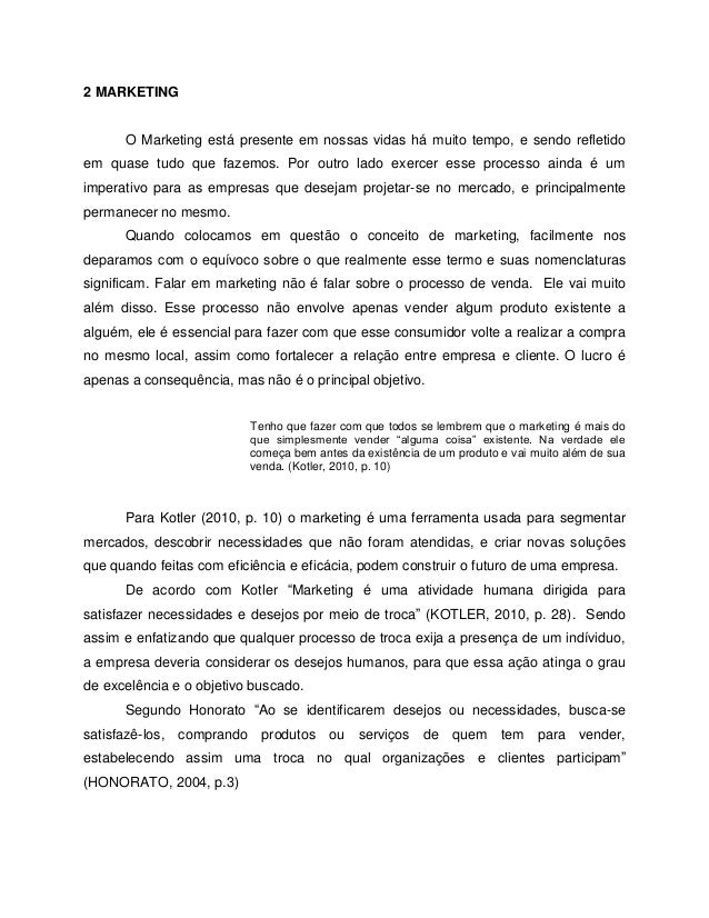 Artigos cientificos marketing