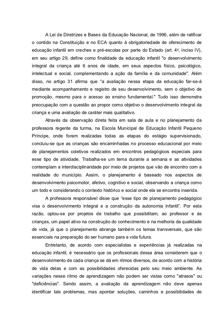Artigo cientifico sobre a educacao