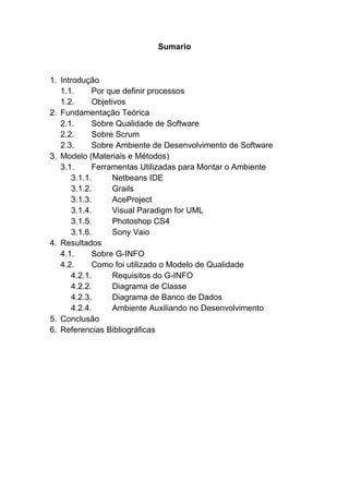 Por que definir processos