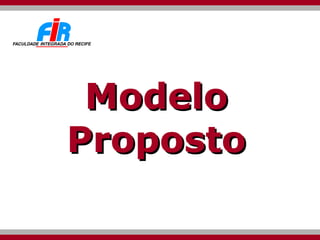 Modelo Proposto 