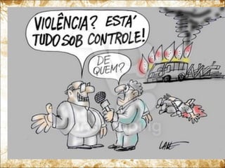 LINGUAGEM
OBJETIVA
Incitar a reflexão favorável ao enfoque do autor
Cheia de exclamações
Cheia de interrogações
 