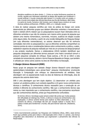 DSR - Design Science Research para criação de artefatos | PDF