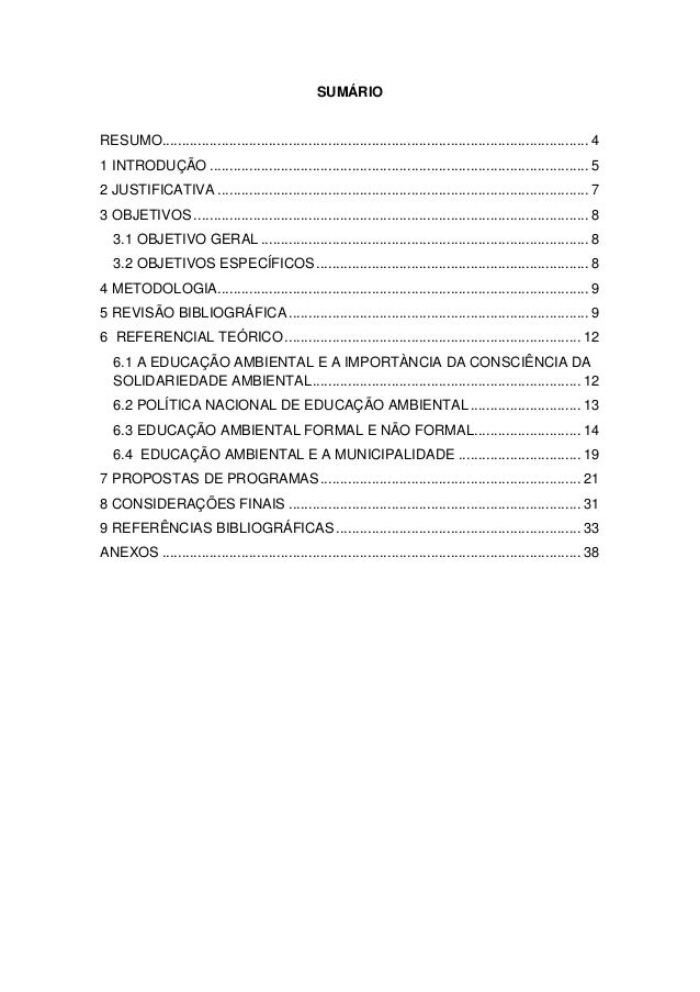 Educacao ambiental artigos