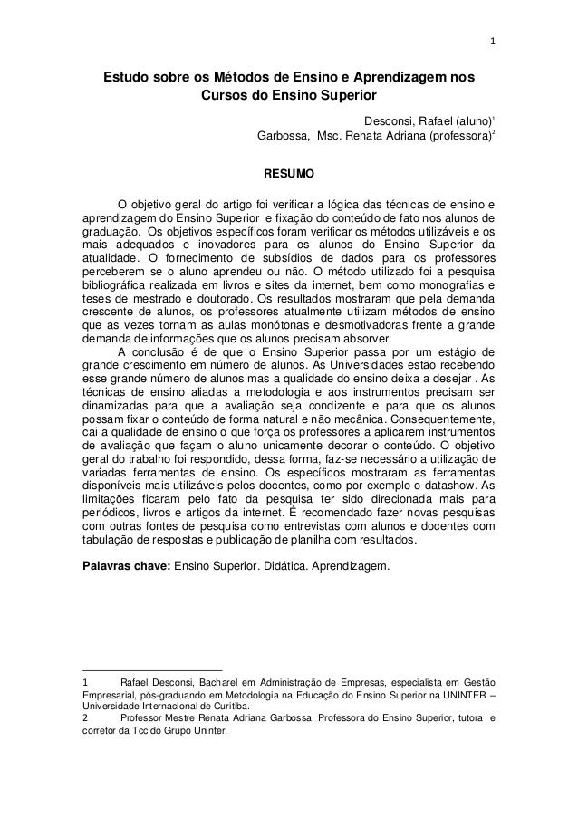 Artigo pronto sobre educação especial Artigo pronto sobre educação especial