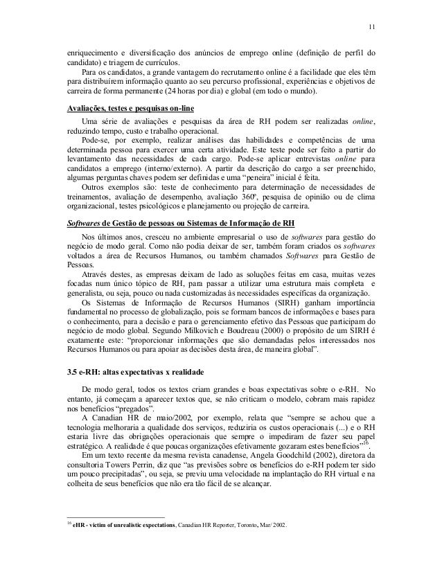 Artigo de rh