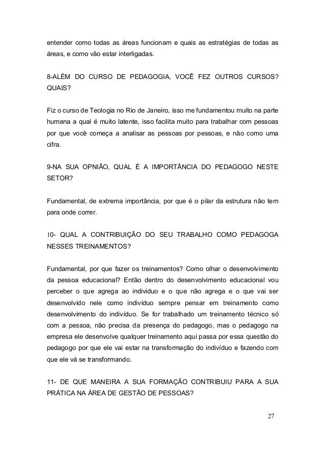 Artigo pedagogia