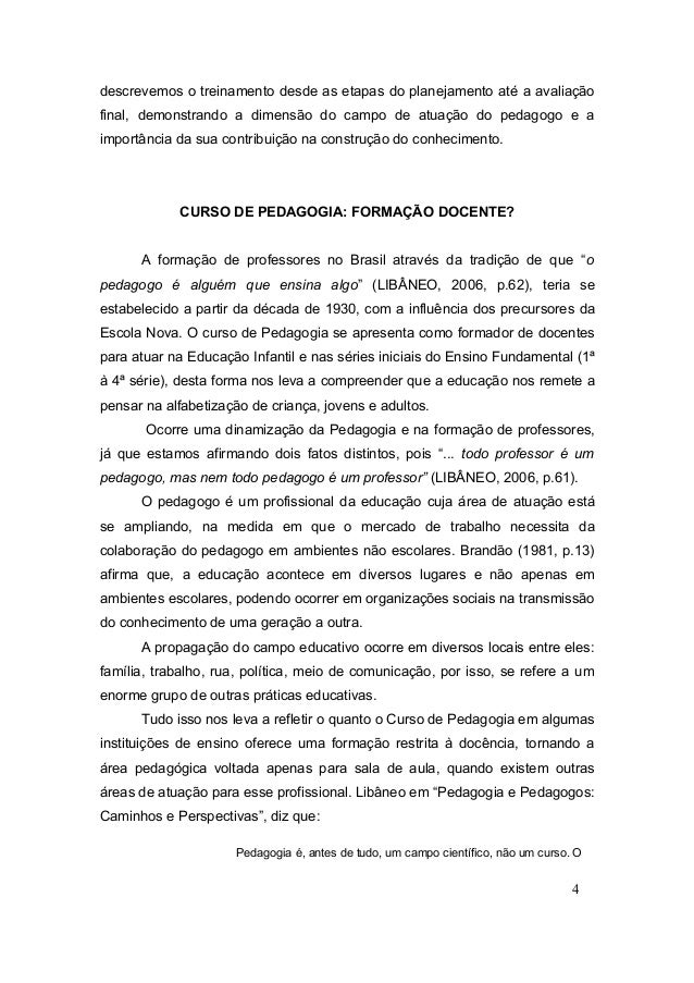 Artigo de pedagogia