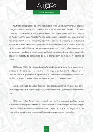 Série Artigos: Lúcio Menezes 
