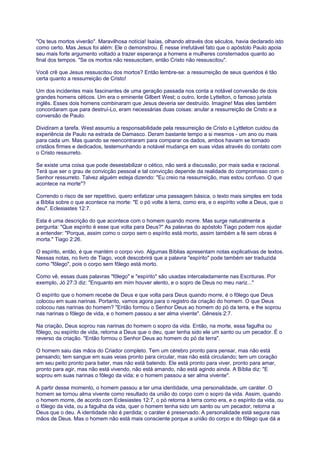 Artigos: A voz da profecia