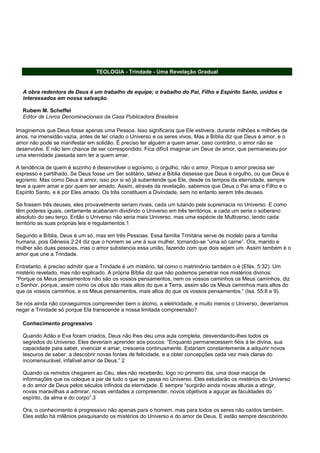 Artigos: A voz da profecia