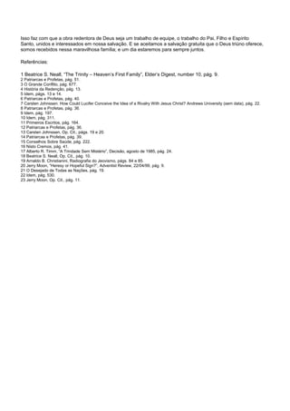 Artigos: A voz da profecia