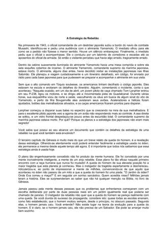 Artigos: A voz da profecia