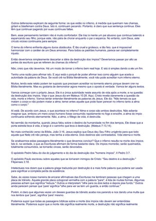 Artigos: A voz da profecia