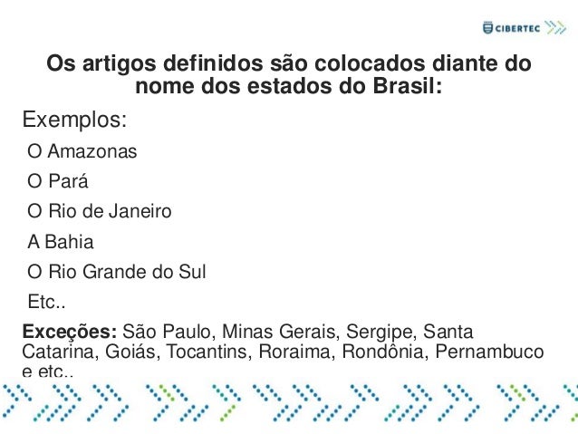 Artigo definido
