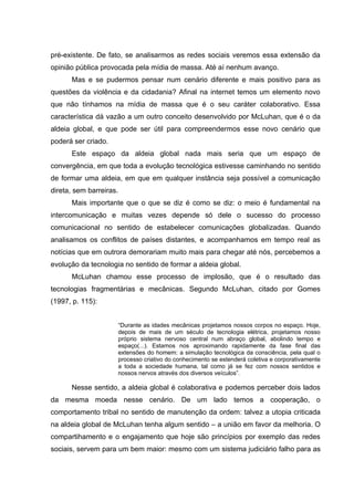 Violência e Mídia: uma abordagem do terror