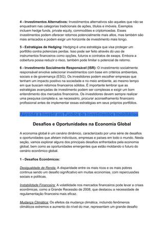 Navegando pelas Águas da Economia e Finanças Estratégias para uma
