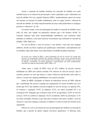 Artigo sobre terceirização