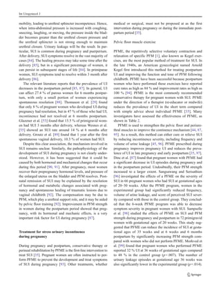 Artigo stress urinary incontinence in pregnant women | PDF