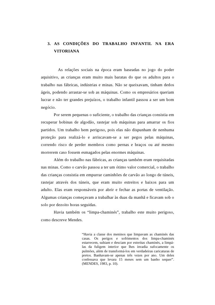Artigo trabalho infantil