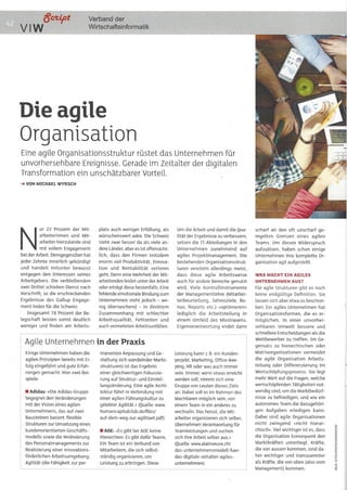Agile Organisationen