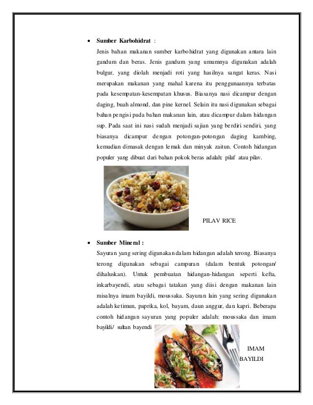 Contoh Makalah Makanan Oriental - Makalah Lengkap