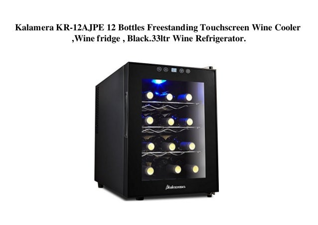 Kalamera Kr 12ajpe 12 Bottles Freestanding Touchscreen Wine Cooler